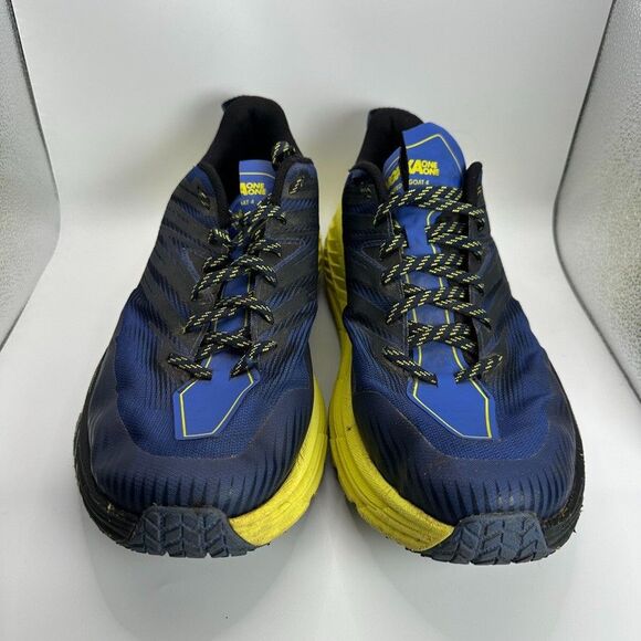 Hoka One One Speed Gaot 4 Shoes Mens Size 12.5 Blue Yellow Running Cushioned main image 5